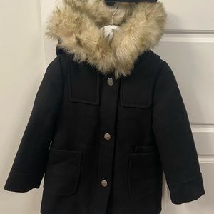 Zara kids winter coat size 5 NEW